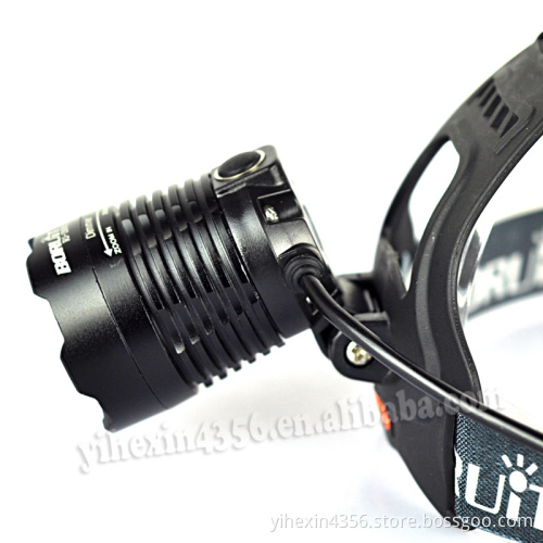 Boruit 2LED Light Colorful LED Headlamp 1000Lumen